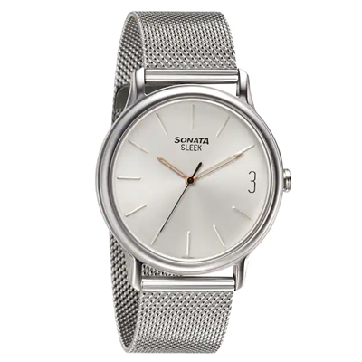 "Sonata Gents Watch 7128SM04 - Click here to View more details about this Product